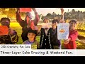 Teens Draw a Stunning Three-Layer Cake at Our Weekend Eat-and-Play Party!