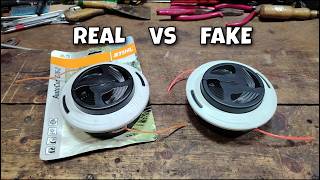Are FAKE Stihl Trimmer Heads Any Good? - STIHL AutoCut C 26-2