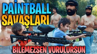 PAİNTBALL İLE ÇILGIN SORU CEVAP | EMRE İLE SİNAN YARGI DAĞITTI