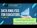 Data Analysis Toolpak