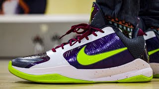 weten Abnormaal Harde ring Nike Kobe 5 Protro Chaos Retail VS "Fake" comparison On Court Test - YouTube