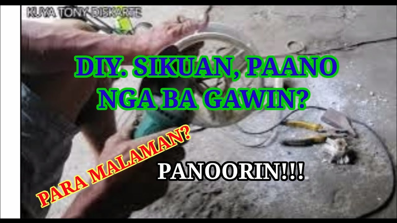 DIY. KIDKIRAN NG TANSI