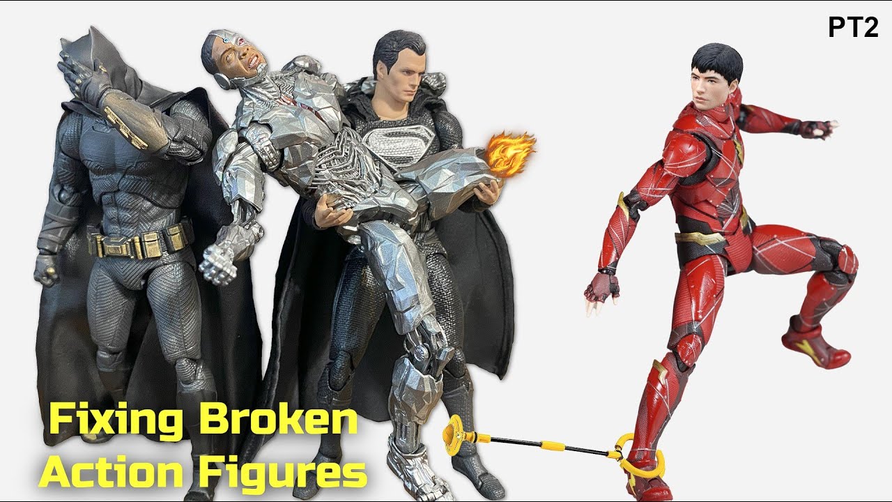 Repairing a 700 Box of Action Figures pt2 (Action Figure Repair) YouTube