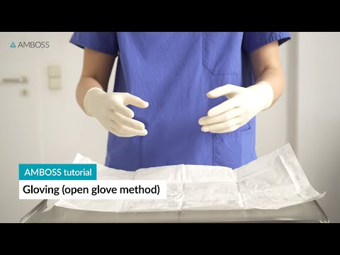 Gloving (open glove method) | AMBOSS tutorial