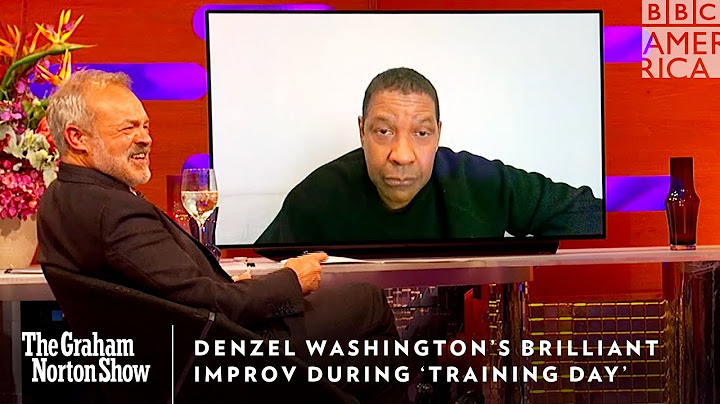 Denzel Washington’s Brilliant Improv During ‘Training Day’ 🧠 Graham Norton Show | Fri | BBC America
