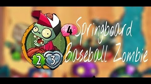 (Mod) Springboard Baseball Zombie - Plants vs Zombies Heroes: Mod