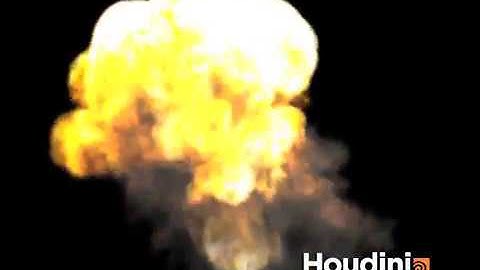 Houdini FX 13 Pyro Explosion