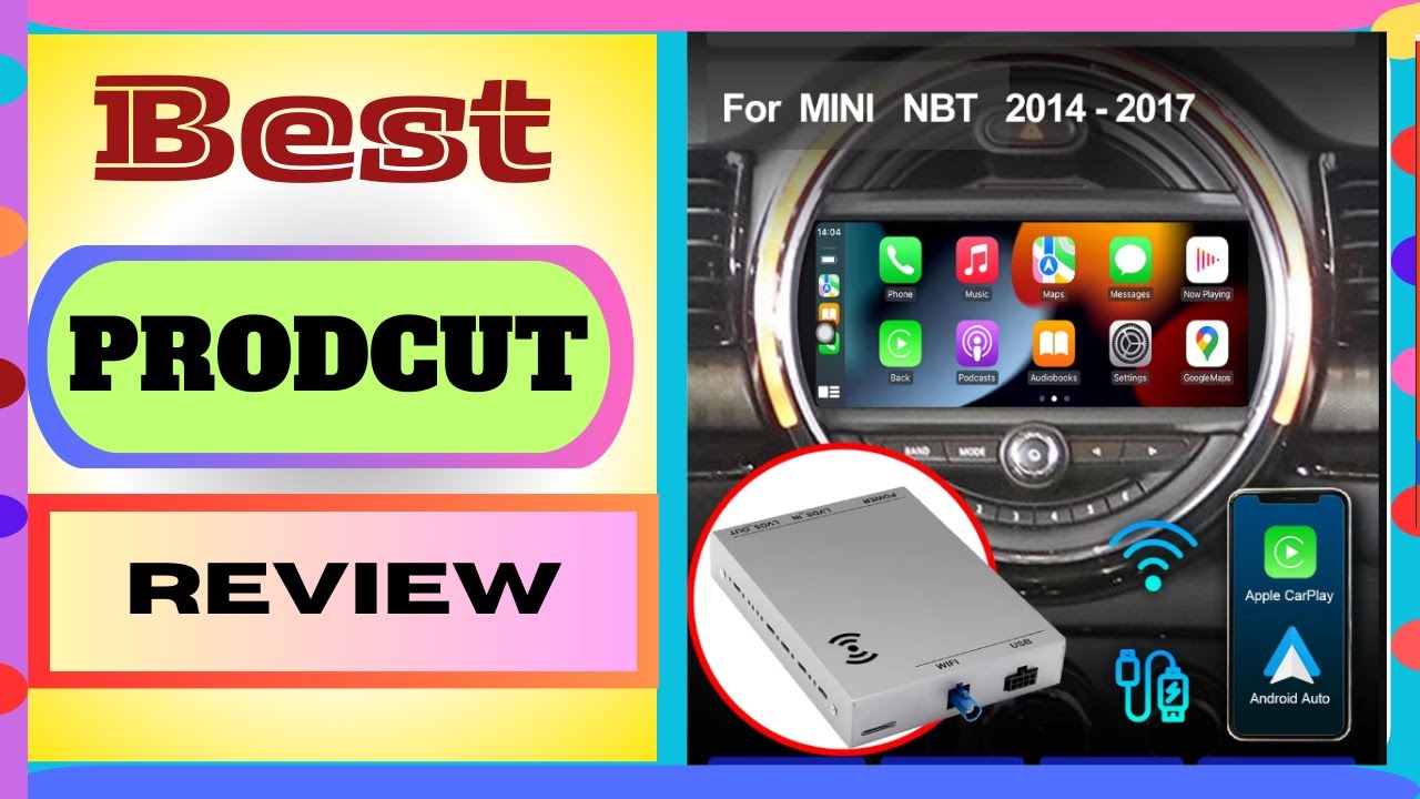 Wireless Carplay For MINI Cooper JWC R55 R56 R57 F55 F56 F57 Countryman F60 R60 Peaceman R61 C