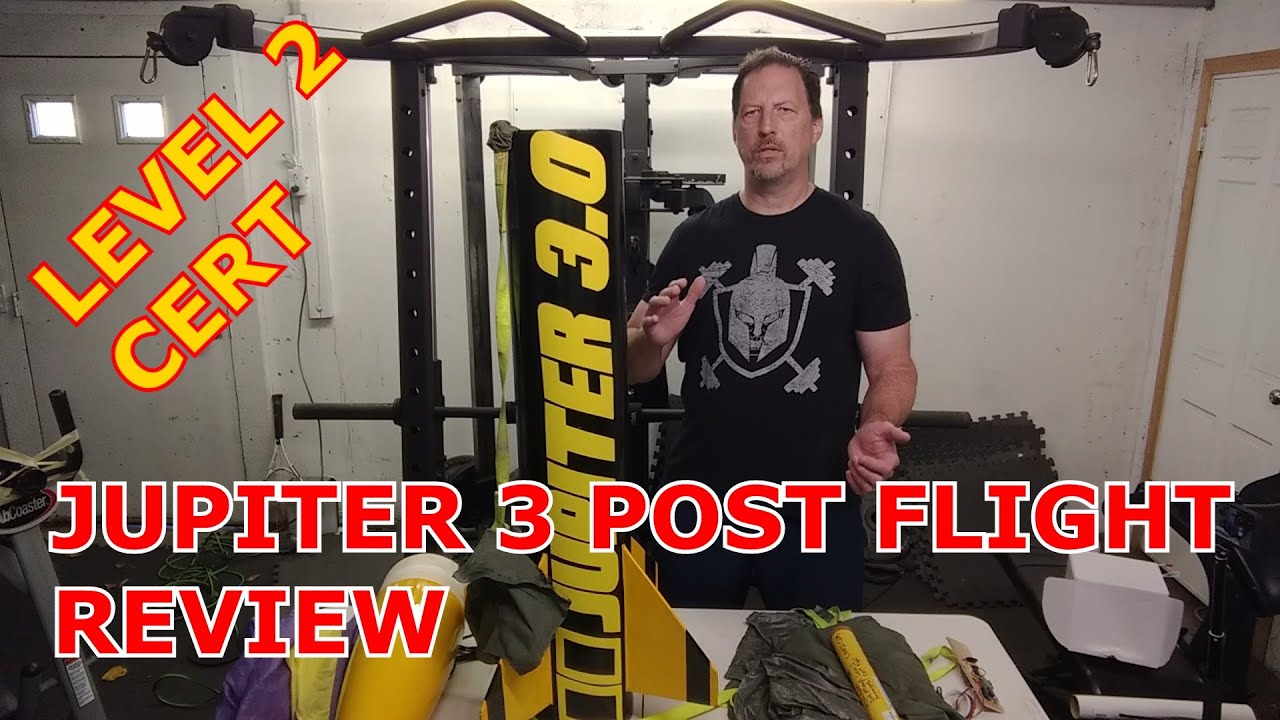 Post Flight Review of my Level 2 High Power Rocket Certification Launch CMASS Amesbury MA 10/22/2022