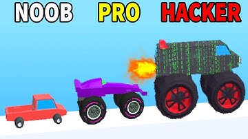 HACKER vs PRO vs NOOB in Wheel Scale! || Best Android Gameplay FHD 2021
