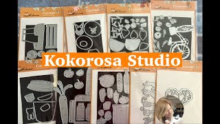 Kokorosa Studio DT Haul // Cutting Dies with Samples // Coupon Code TINA25