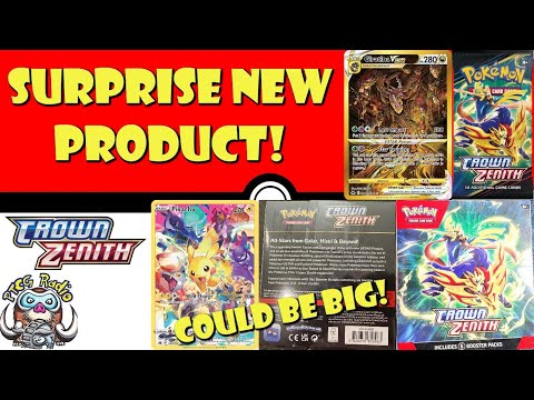 Surprise New Pokémon TCG Product Could be Big! Crown Zenith is BACK!? (Pokemon TCG News)