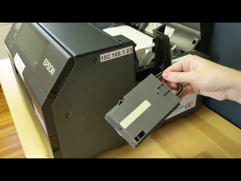 IPSi Print Lab - Epson ColorWorks C6500: Maintenance Box Replacement