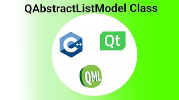 QAbstractListModel Class Example [QML ,C++]