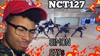 NCT 127 엔시티 127 'Simon Says' Dance Practice(REACTION)