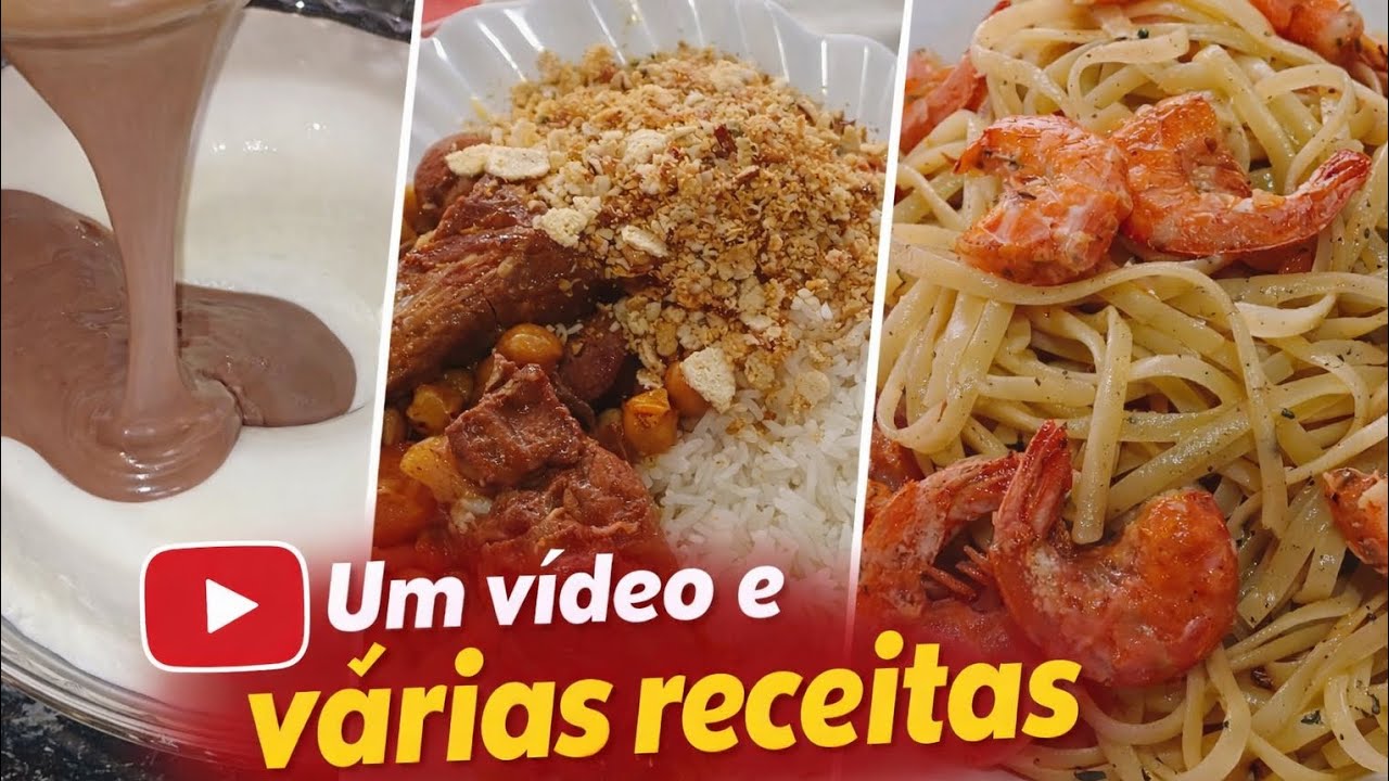 SORVETE DE NINHO 🍦PRATO FEITO 🍴MACARRÃO COM CAMARÃO 🍤 1° vez  #receitafacies #food 