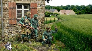 WWII Diorama BUILD: Part 2 - Bringing the Scene to Life with 1/35 Figures!