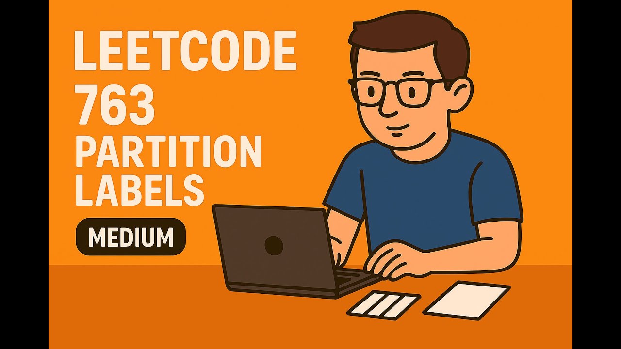 LeetCode 763 | Partition Labels [medium] - YouTube