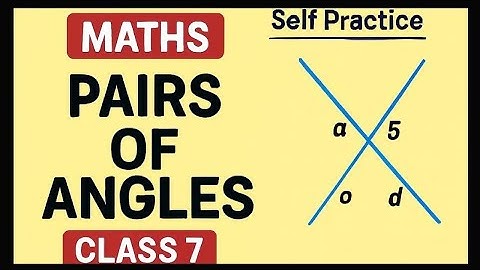 Pair of angles SP 9D and 9E complete exercises class 7 Maths composite mathematics #viral#maths#easy