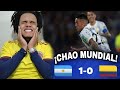 ARGENTINA vs COLOMBIA (1-0) REACCIÓN de COLOMBIANO *PAPÁ ARGENTINA*