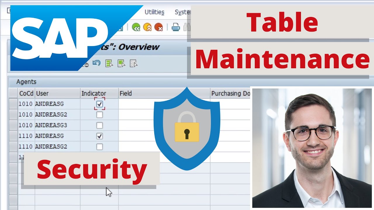 SAP Table Maintenance View Security: Restrict Transaction & Table ...