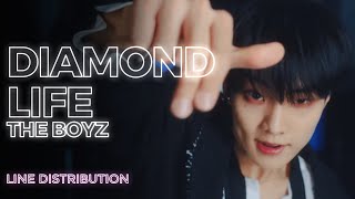 THE BOYZ - Diamond Life (Line Distribution) | TheSeverus