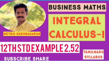12th Std BM Ex.2.7 Example 2.52 Evaluate integration √x²+5 dx