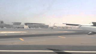 Emirates Boeing 777-31HER A6-EGZ landing in Dubai Emirates Boeing 777-31HER A6-EGZ landing in Dubai
