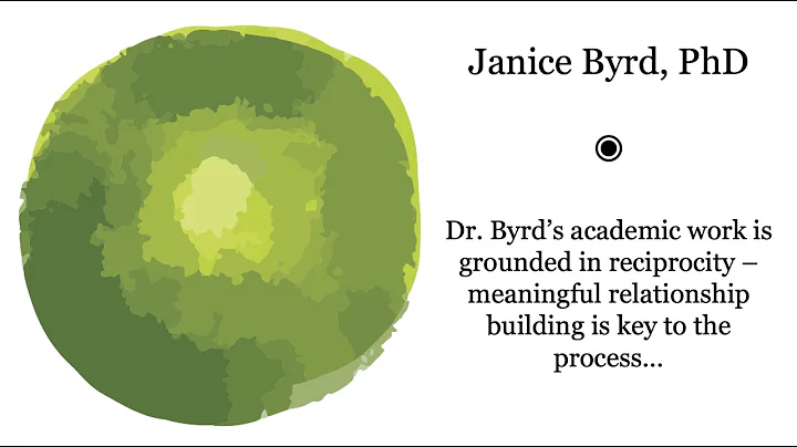 Janice Byrd, PhD in conversation with the Graduate...