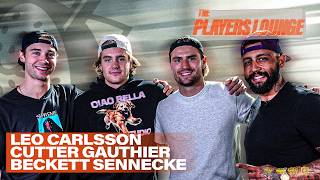 Leo Carlsson, Cutter Gauthier and Beckett Sennecke | The Players Lounge x Ducks Stream