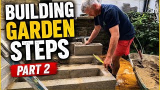 Building Garden Steps Part 2