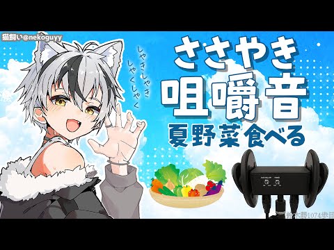 🛑【Binaural/黒3Dio】ひそひそお喋り&咀嚼音 2025.8.27【にじさんじ/鈴木勝】