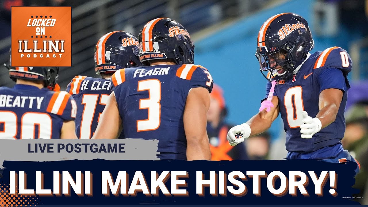 LIVE POSTGAME: Illinois Beats Tennessee In Music City THRILLER! | Altmyer Delivers STORYBOOK Ending!