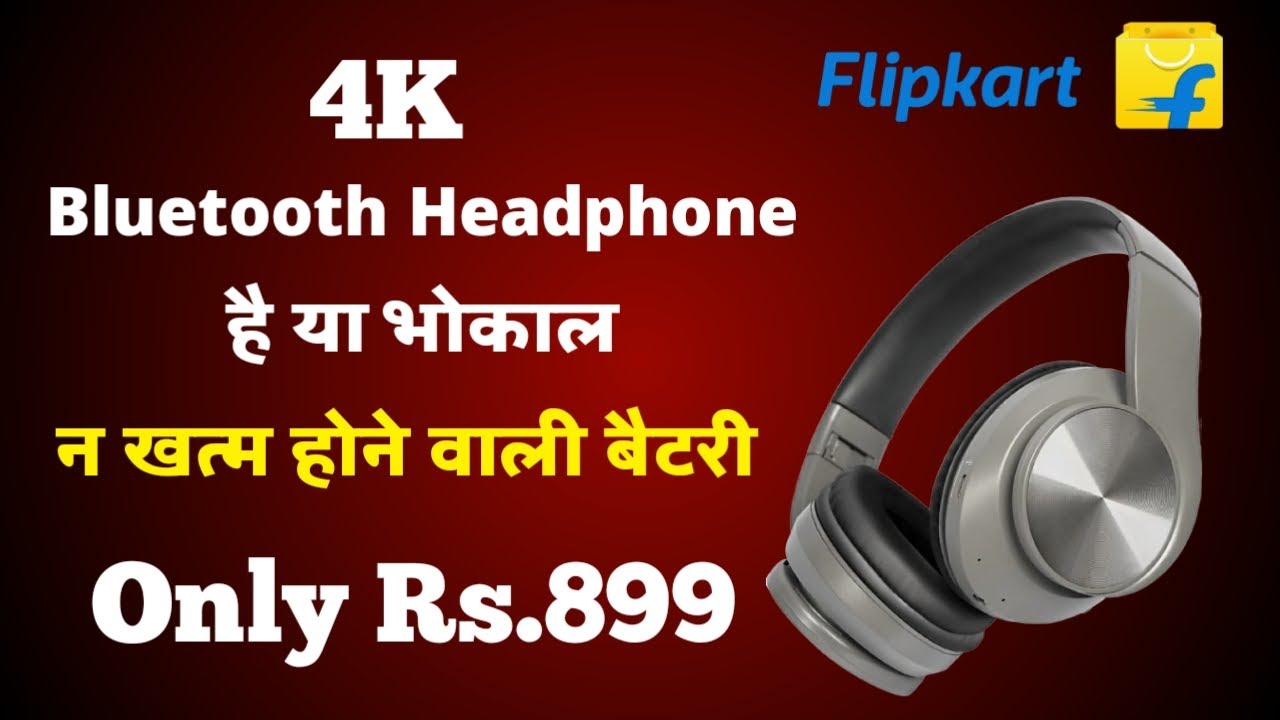 Flipkart SmartBuy Bluetooth Headphone BT534 In 4K Dual Headphone