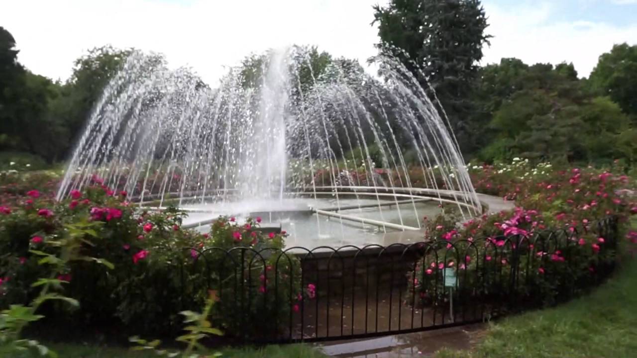 Rose Garden In Columbus Ohio Youtube
