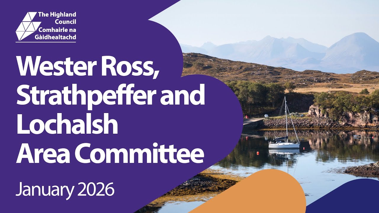 Wester Ross, Strathpeffer and Lochalsh Area Committee - January 2026