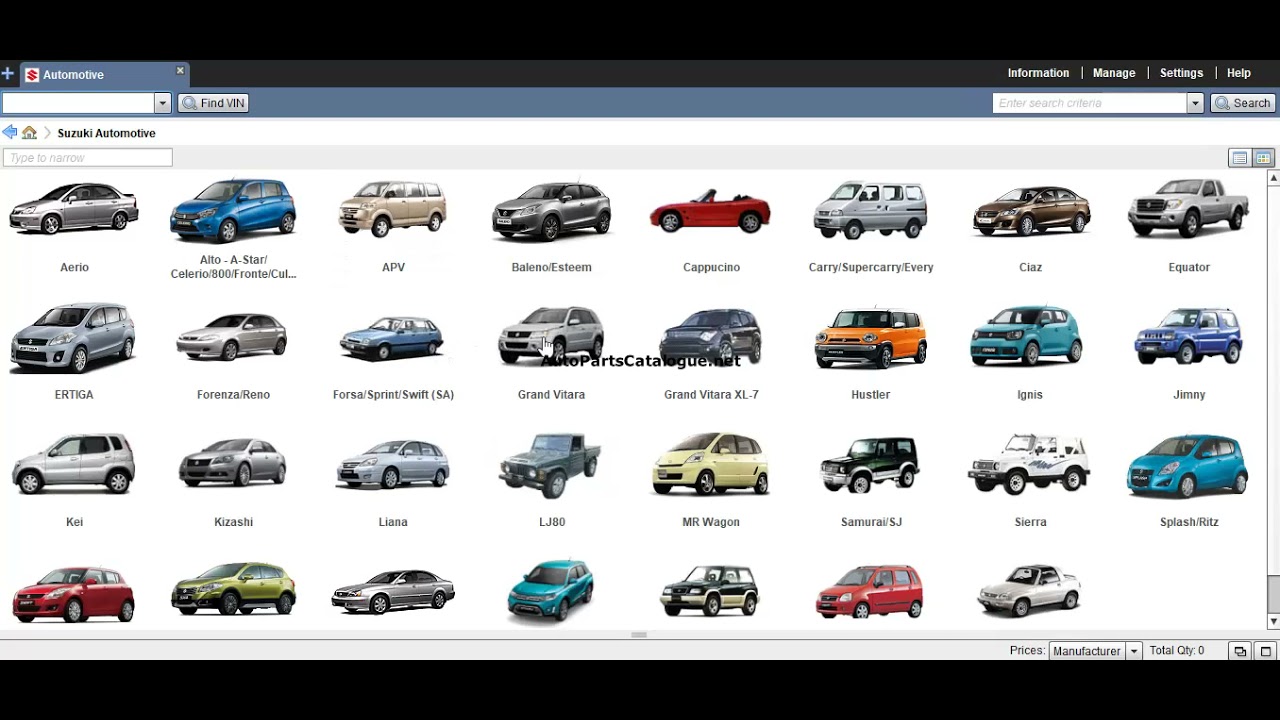 Suzuki Worldwide Snap on EPC Parts Catalog Training - YouTube