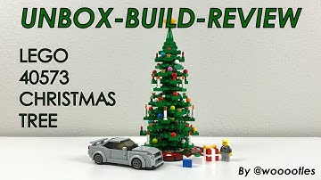 LEGO 40573 Christmas Tree - Unbox, Build, Review!