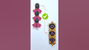 Funny Paper Crafts by Squid Game 2 ❌#squidgame #squidgame2 #papercraft #squidgameseason2 #squidgames