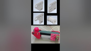 DIY Belt Conveyor with 3D-Printed Pulleys | For PLC Training Use　#PLC #Conveyor #3DPrinted