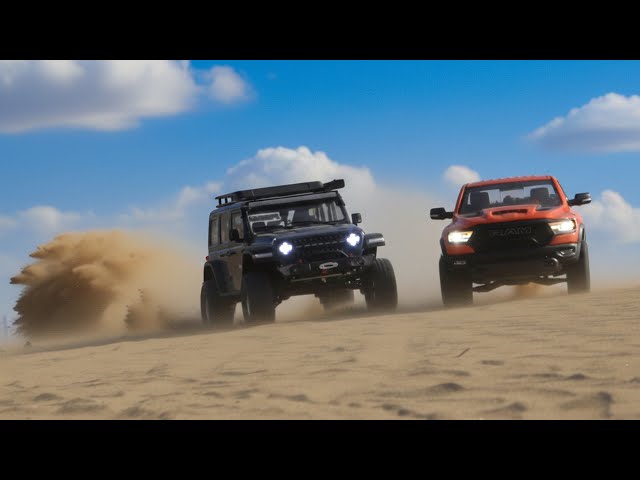 TRACTION HOBBY 1/8 Scale RAM 1500 RTR 4WD Trail Truck Rlaarlo 1/7