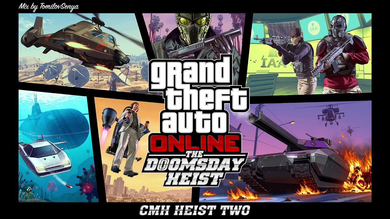 GTA Online The Doomsday Heist Original Score  CMH Heist Two Trailer Music Doomsday Heist Act II