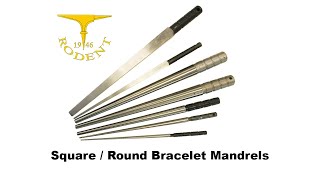 Square / Round Bracelet Mandrels RODENT