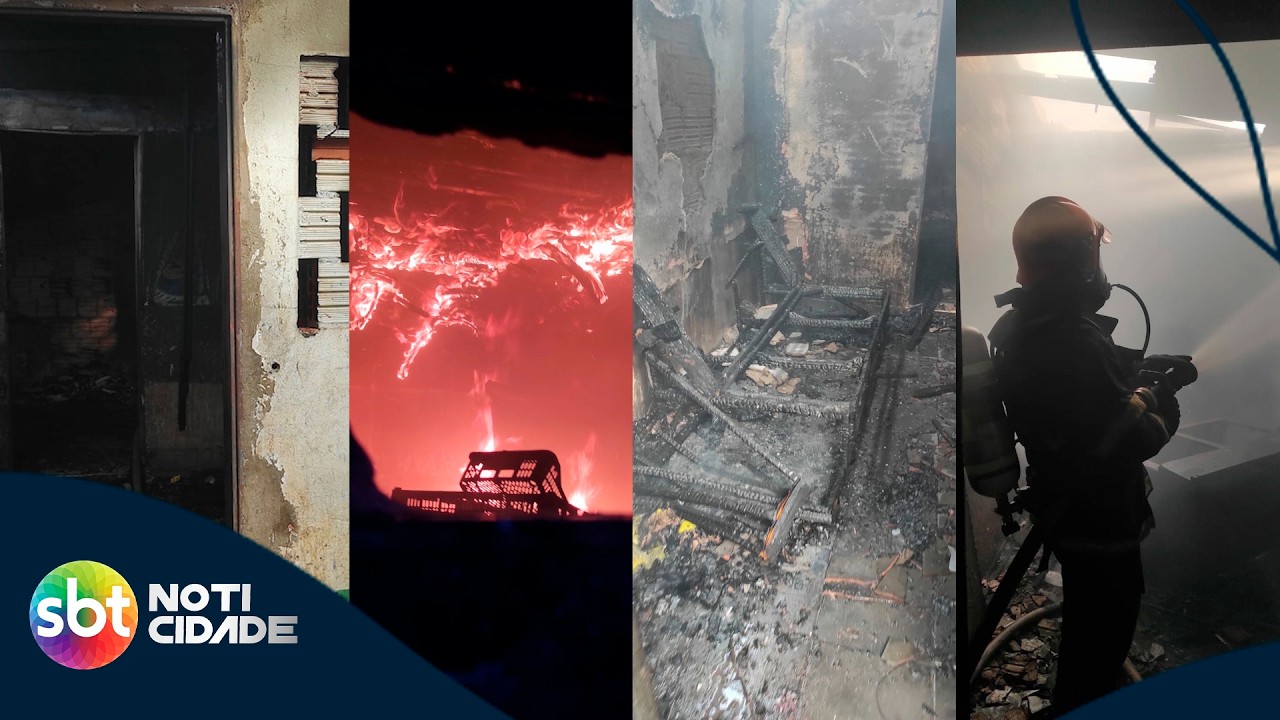 CORPO DE BOMBEIROS ATENDE OCORRÊNCIA DE INCÊNDIO NO BAIRRO SÃO LOURENÇO