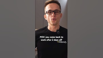 You come back to work after 2 days off…😄#remotejob #workhome #qaengineer