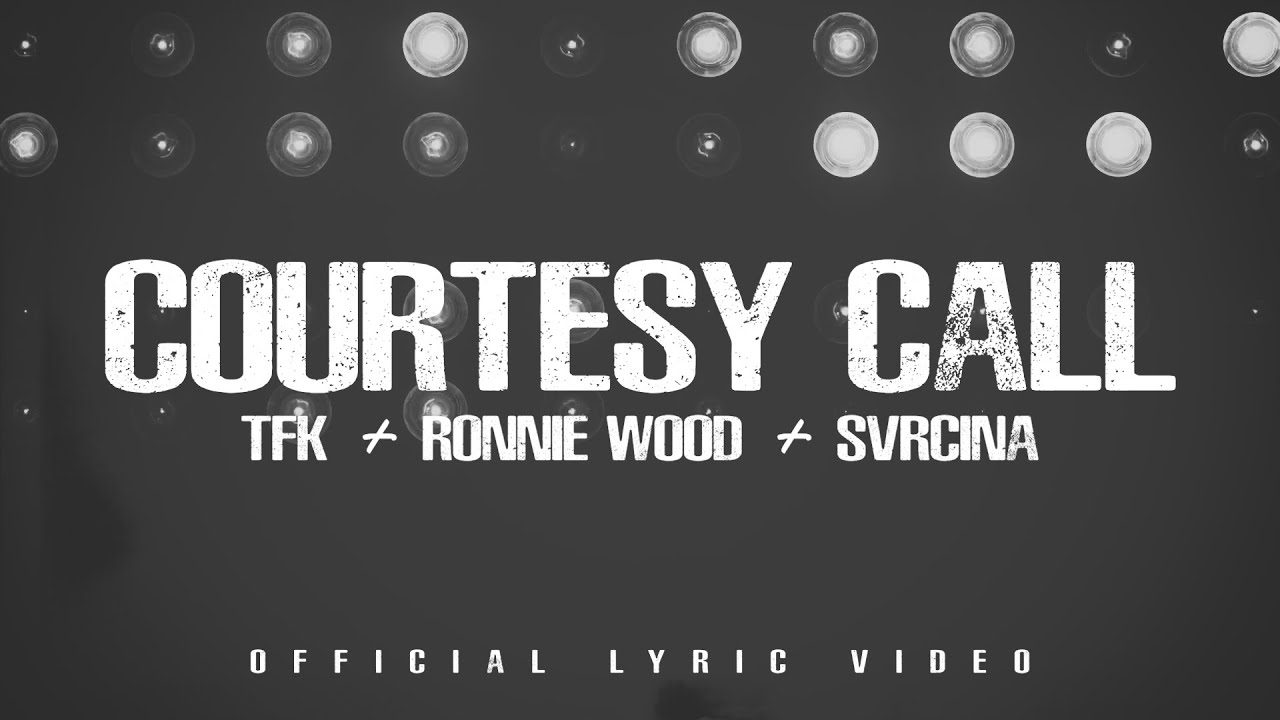 在 YouTube 上观看 Thousand Foot Krutch , Ronnie Wood & SVRCINA - Courtesy Call - Reignited (Lyric Video) 在 YouTube 上观看 Thousand Foot Krutch , Ronnie Wood & SVRCINA - Courtesy Call - Reignited (Lyric Video)