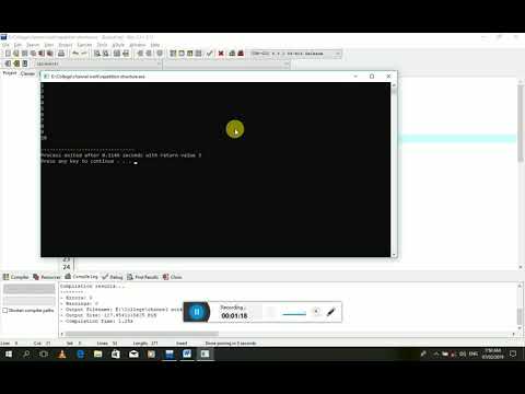 for loop working display Ascending and descending numbers in c and C++ programming