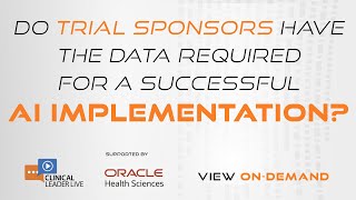 Do Sponsors Have The Data Required For A Successful AI Implementation?
