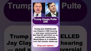 Trump Keeps Pulte DNI