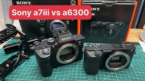 So sánh máy ảnh sony a7 và a6300 năm 2024